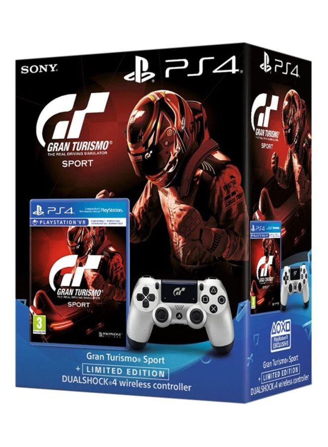 Polyphony Digital - Gran Turismo Sport With DualShock 4 Wireless Controller - (Intl Version) - Sports - PlayStation 4 (PS4) - Image 1