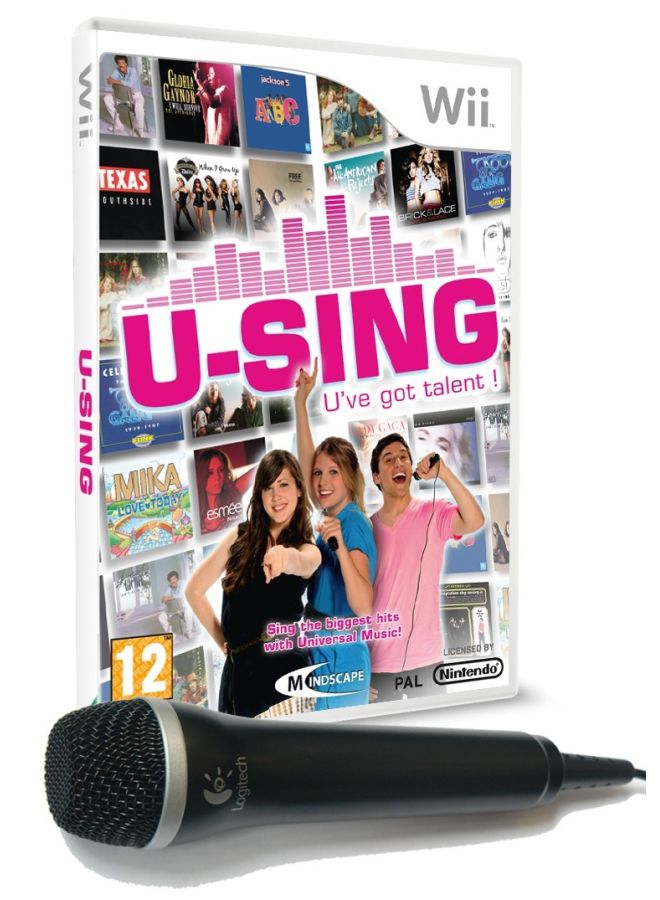 Nintendo U-Sing (Intl Version) - Music & Dancing - Nintendo Wii - Image 2