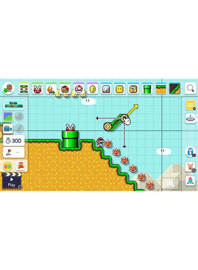 Nintendo - Super Mario Maker (Intl Version) - Children's - Nintendo Wii U - Image 1