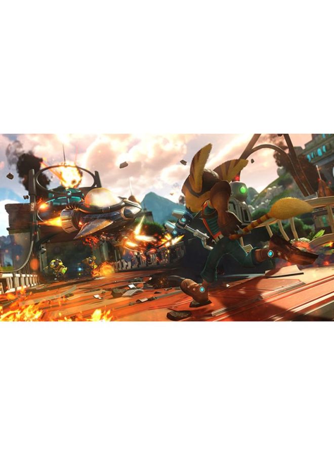 The Last Of Us: Remastered + Ratchet Clank - (Intl Version) - Action & Shooter - PlayStation 4 (PS4)