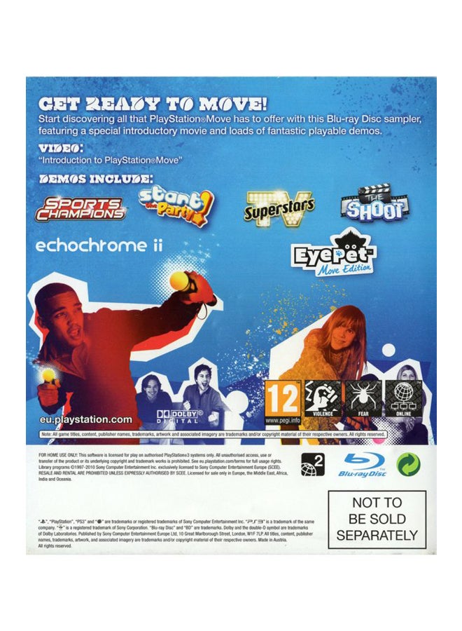 Sony - Move Starter Disc - music_dancing - playstation_3_ps3 - Image 1