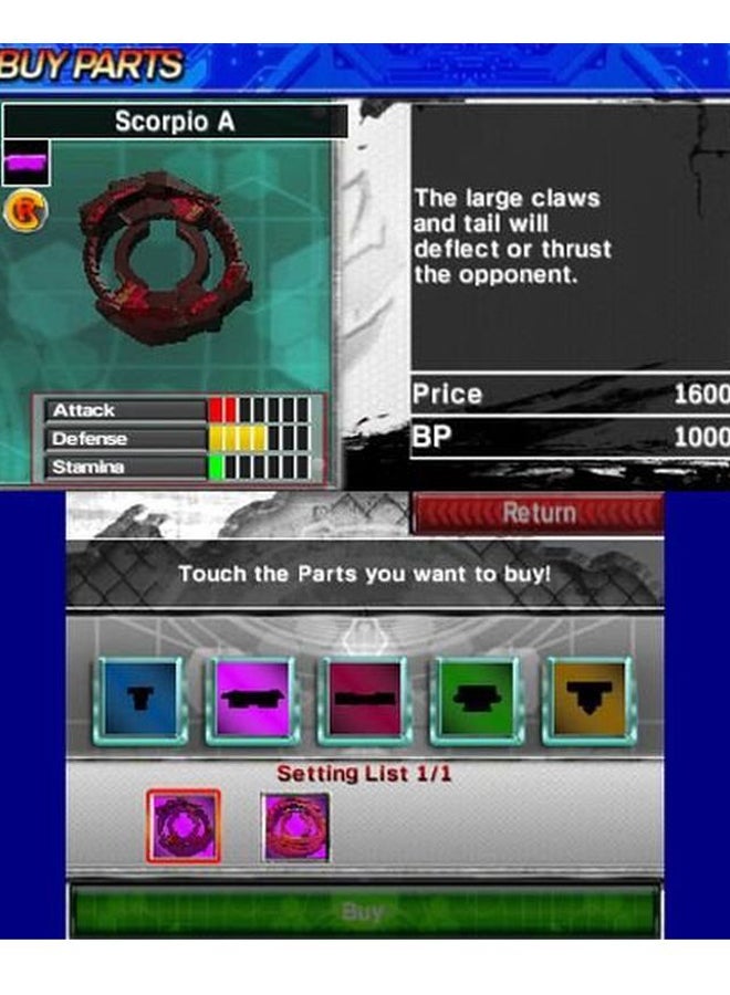 Rising Star Games - Beyblade Evolution(Intl Version) - action_shooter - nintendo_3ds - Image 1