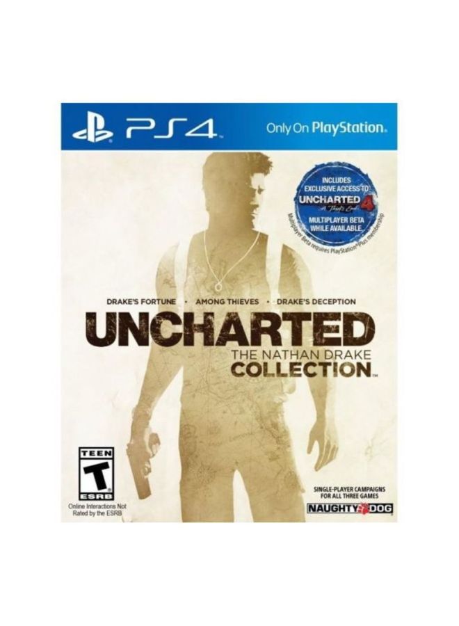 Uncharted: The Nathan Drake Collection + DUALSHOCK 4 Wireless Controller - adventure - playstation_4_ps4