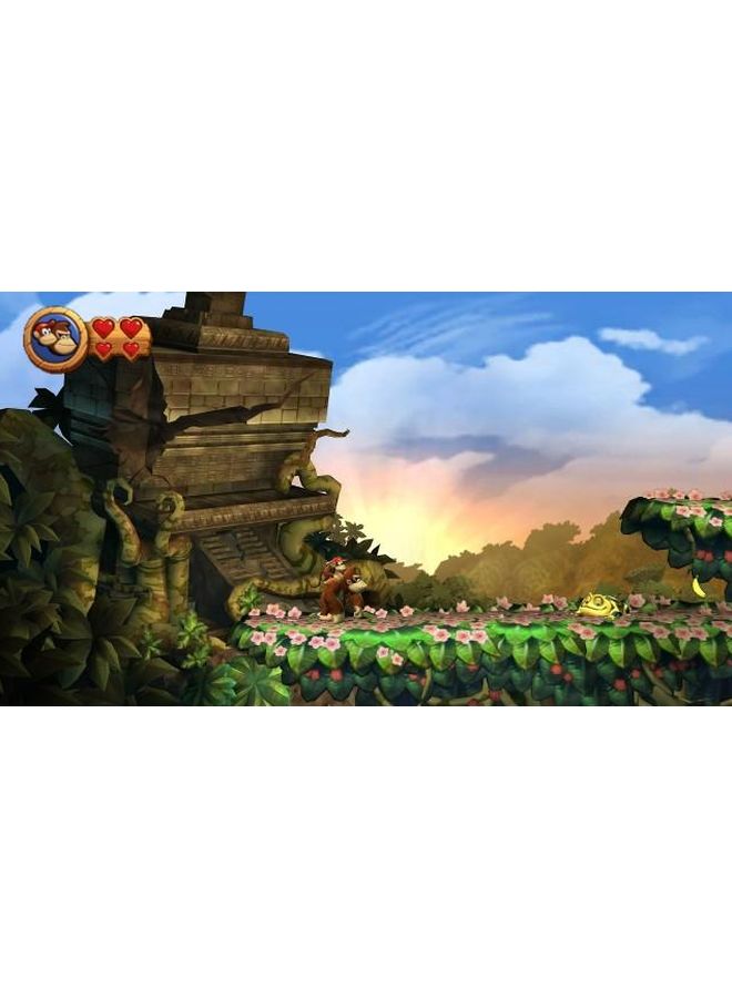 Nintendo - Donkey Kong Country Returns (Intl Version) - Arcade & Platform - Nintendo Wii - Image 1
