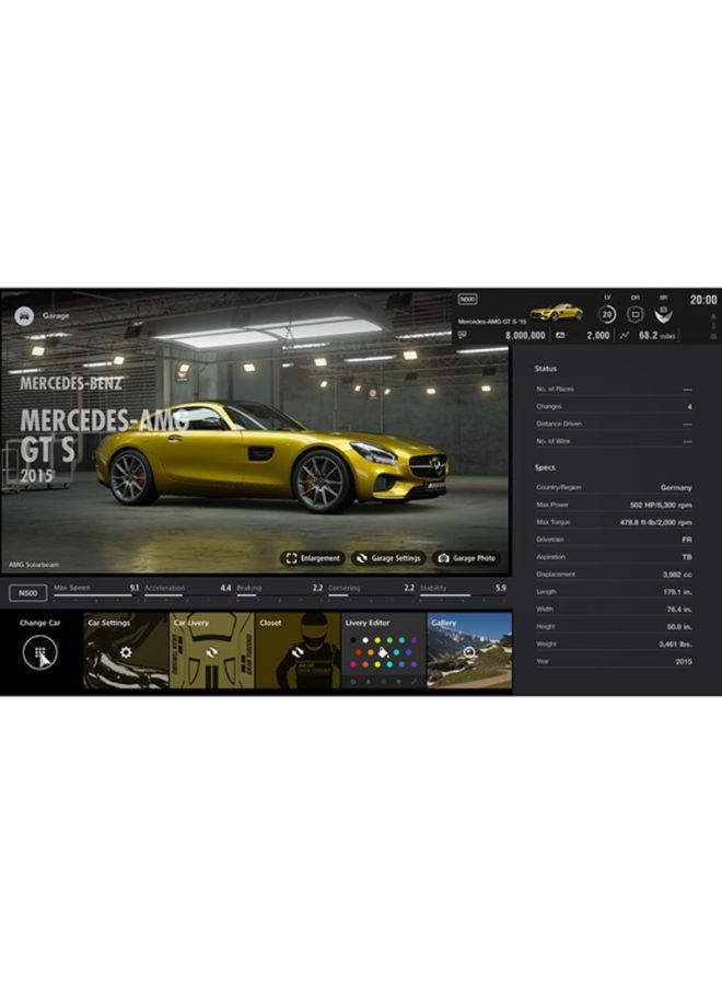 Polyphony Digital - Gran Turismo Sport: Day One Edition (Intl Version) - Sports - PlayStation 4 (PS4) - Image 1