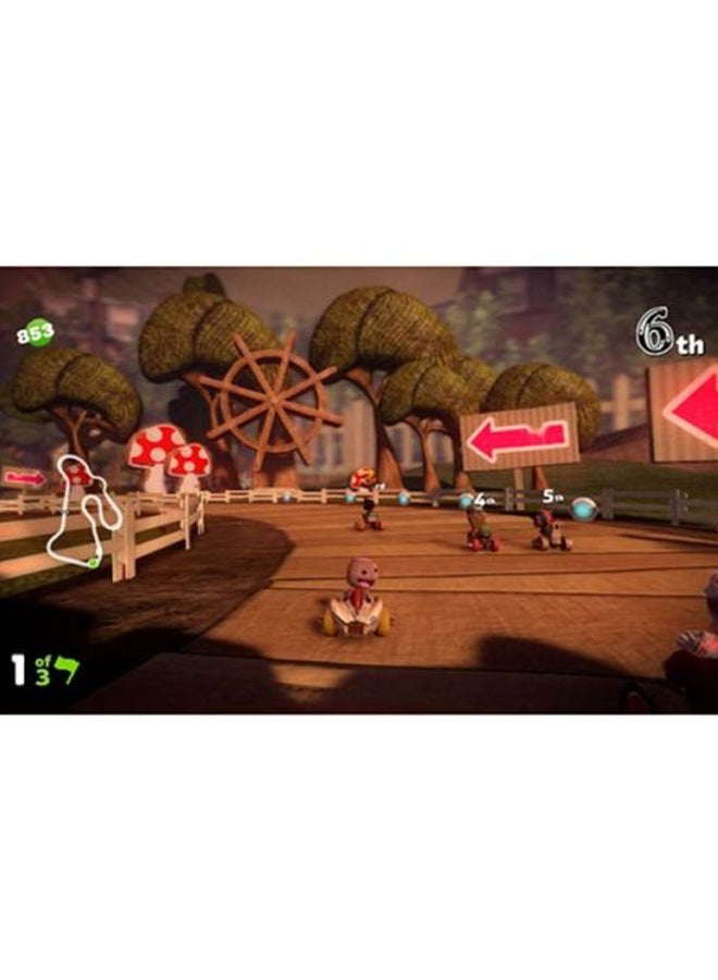 سوني لعبة Little Big Planet Karting (إصدار عالمي) - سباق - بلاي ستيشن 3 (PS3)  - Image 3