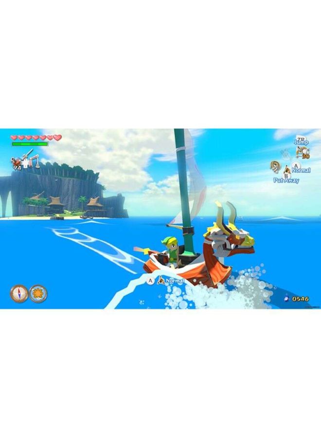 Nintendo The Legend Of Zelda: The Wind Waker (Intl Version) - action_shooter - nintendo_wii_u - Image 4