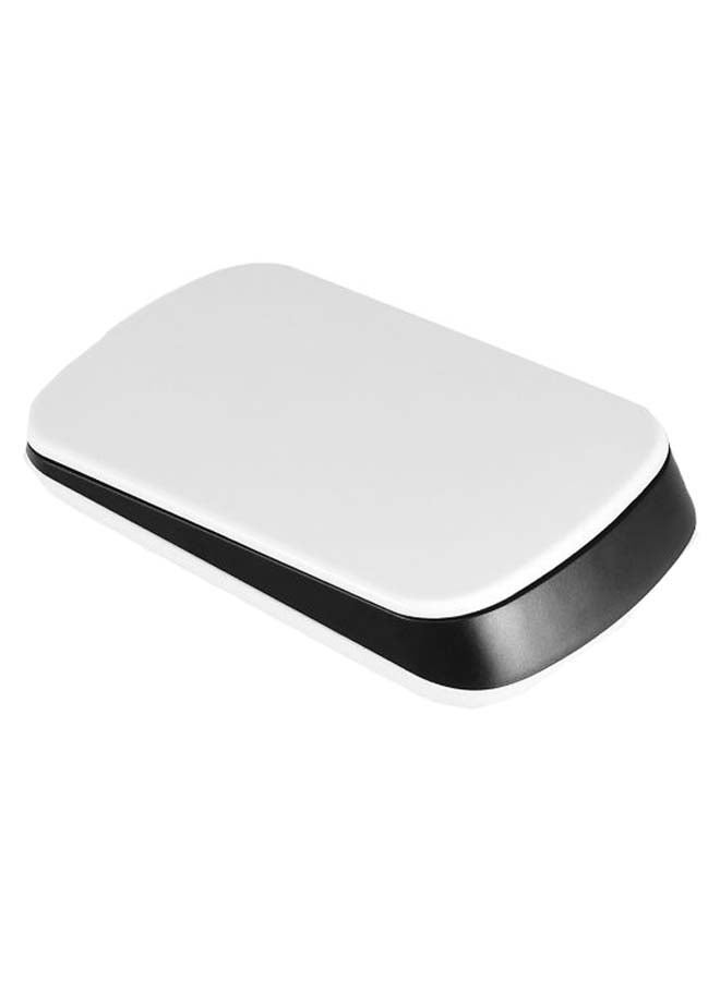 Full Touch Wireless Mouse White/Black  - Image 1