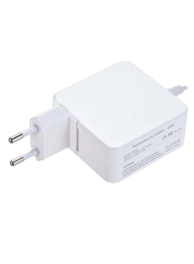 Replacement Compact Charger For MacBook Air White - Image 1