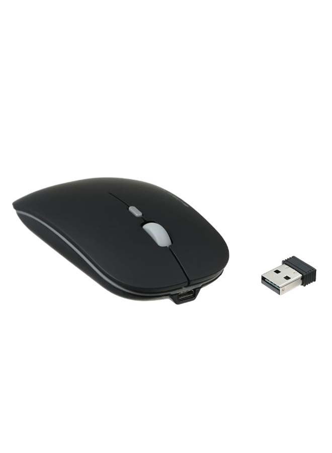 Ultra-Thin Wireless Mouse Matte Black - Image 1