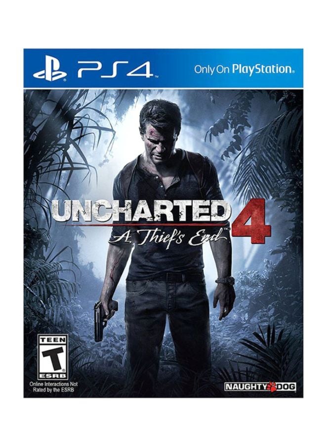 SCEA - Uncharted 4: A Thief's End + FIFA 18 (Intl Version) - PlayStation 4 (PS4) - Image 1