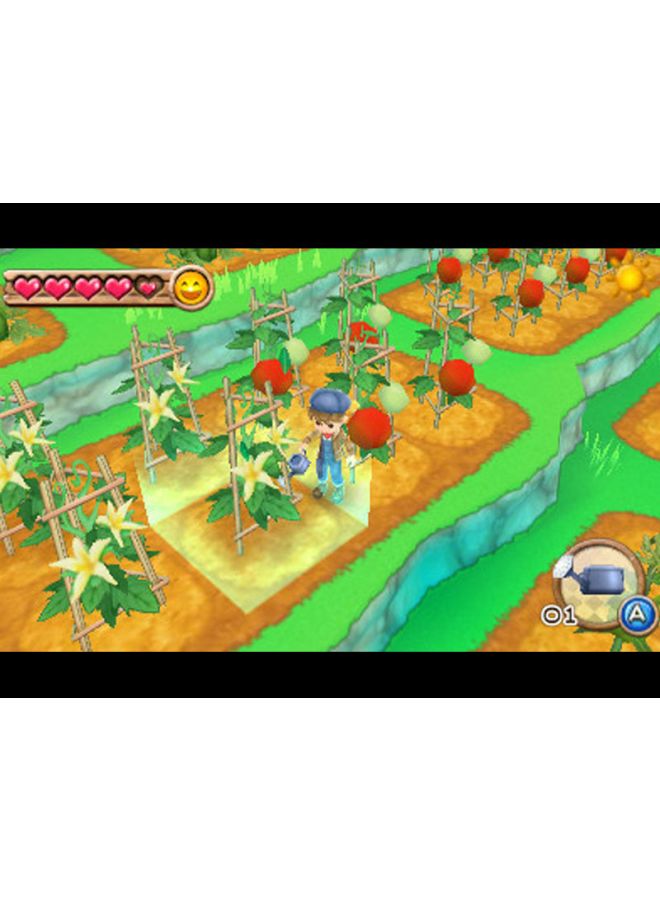 Nintendo - Harvest Moon 3D : A New Beginning (Intl Version) - Arcade & Platform - Nintendo 3DS - Image 1
