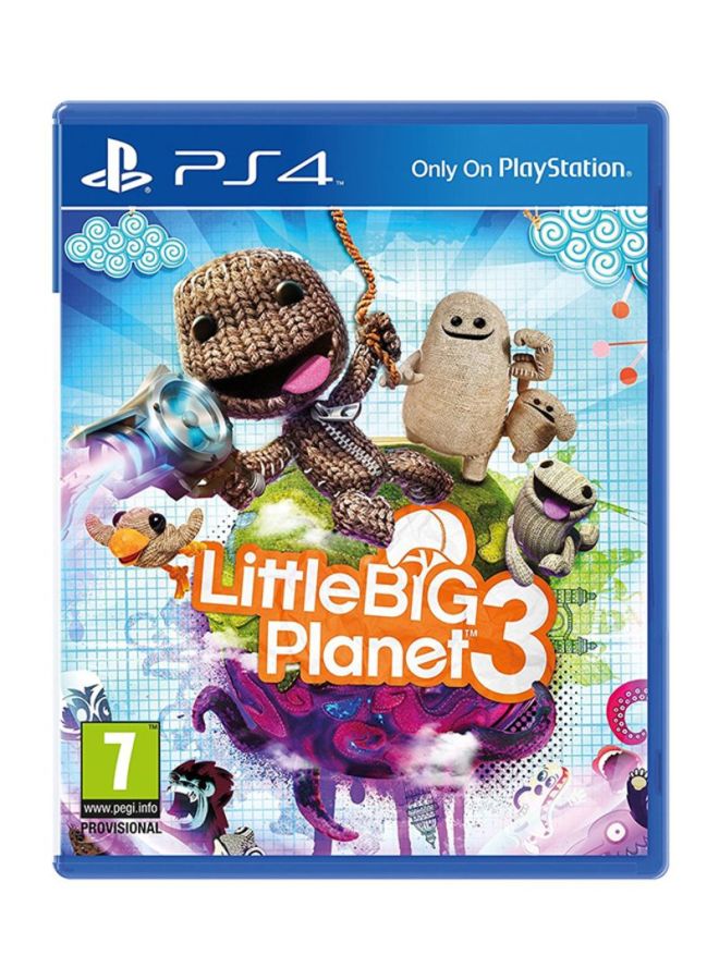 Sony - Little Big Planet 3 (Intl Version) With DUALSHOCK 4 Wireless Controller - PlayStation 4 (PS4) - Image 1