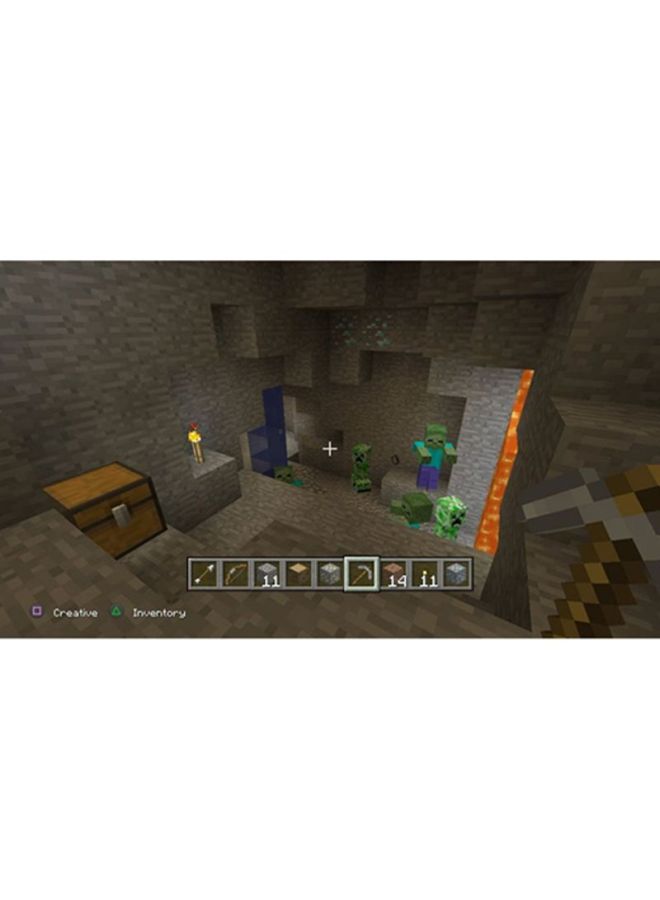 MOJANG - Minecraft (Intl Version) - Strategy - PlayStation 3 (PS3) - Image 1