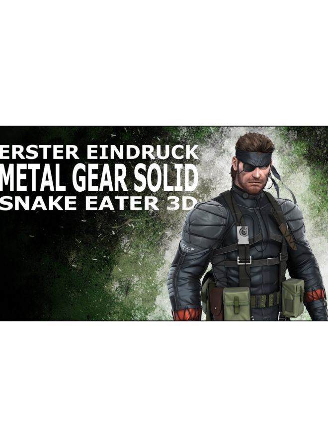 Metal Gear Solid Snake Eater 3D (Intl Version) - Action & Shooter - Nintendo 3DS