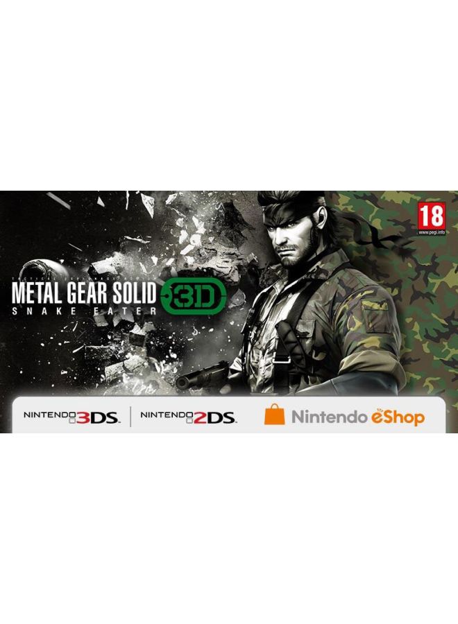 Metal Gear Solid Snake Eater 3D (Intl Version) - Action & Shooter - Nintendo 3DS