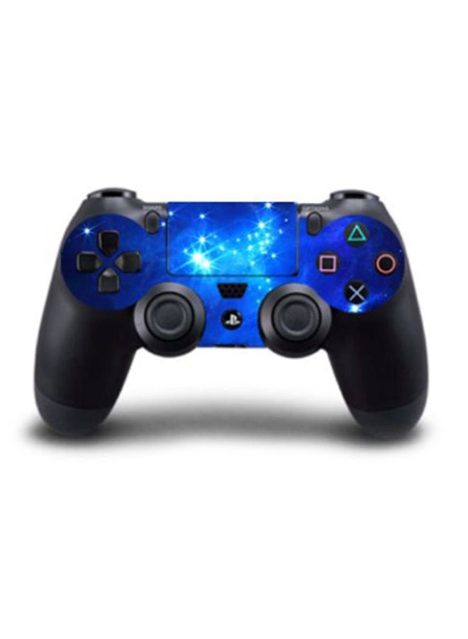 Beauenty 4-Piece Galaxy Printed Console And Controller Sticker Set For PlayStation 4 Slim - Image 3