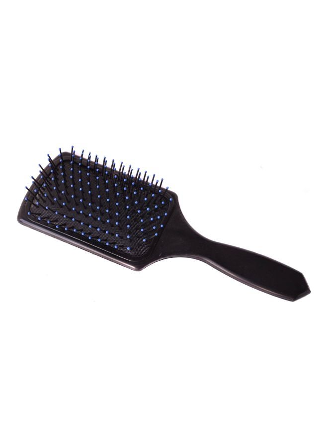 FOK Cushion Paddle Hair Brush Black/Blue 24x4x8cm  - Image 3