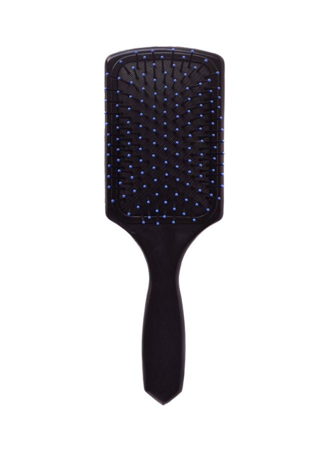 FOK Cushion Paddle Hair Brush Black/Blue 24x4x8cm  - Image 1