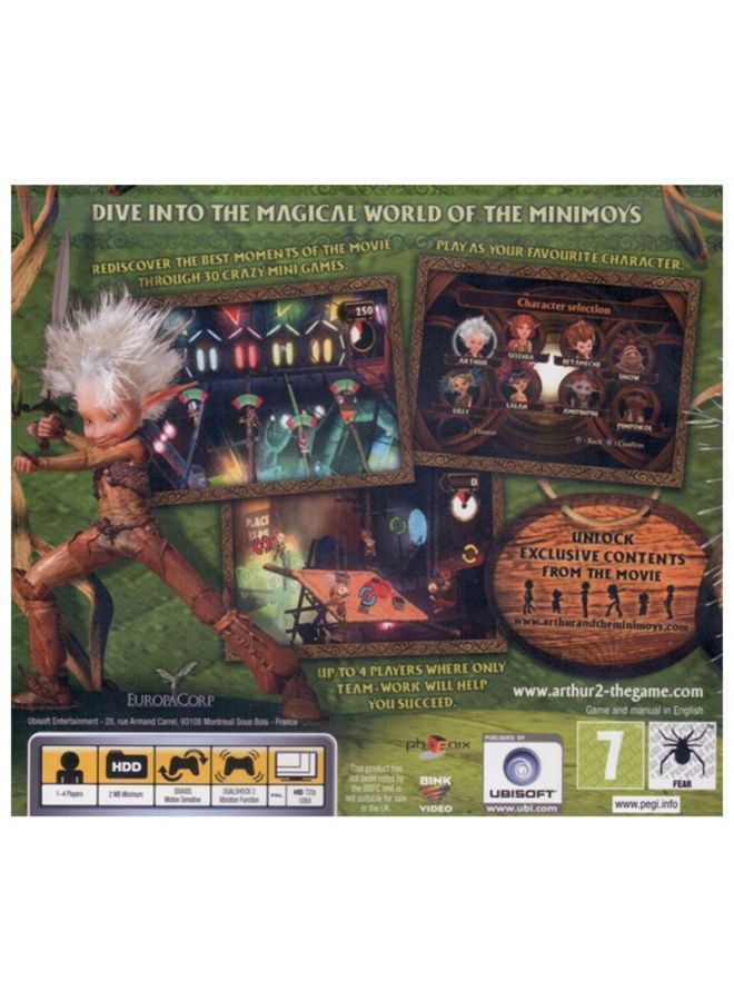 أوبيسوفت لعبة Arthur And The Revenge Of Maltazard (الإصدار العالمي) - fighting - playstation_3_ps3 - Image 2