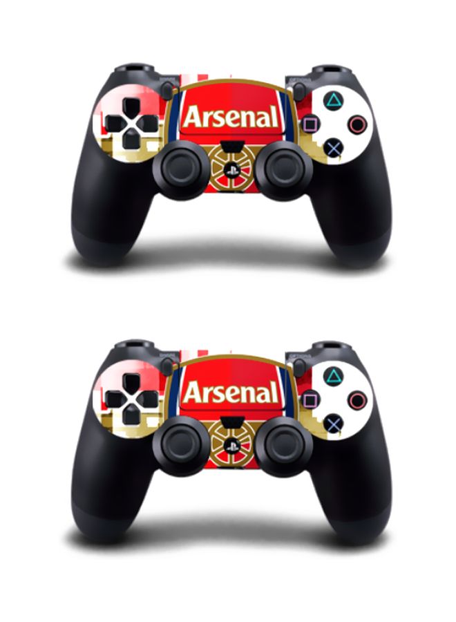 Beauenty 4-Piece Arsenal Printed Console And Controller Sticker Set For PS4 Slim - Image 3