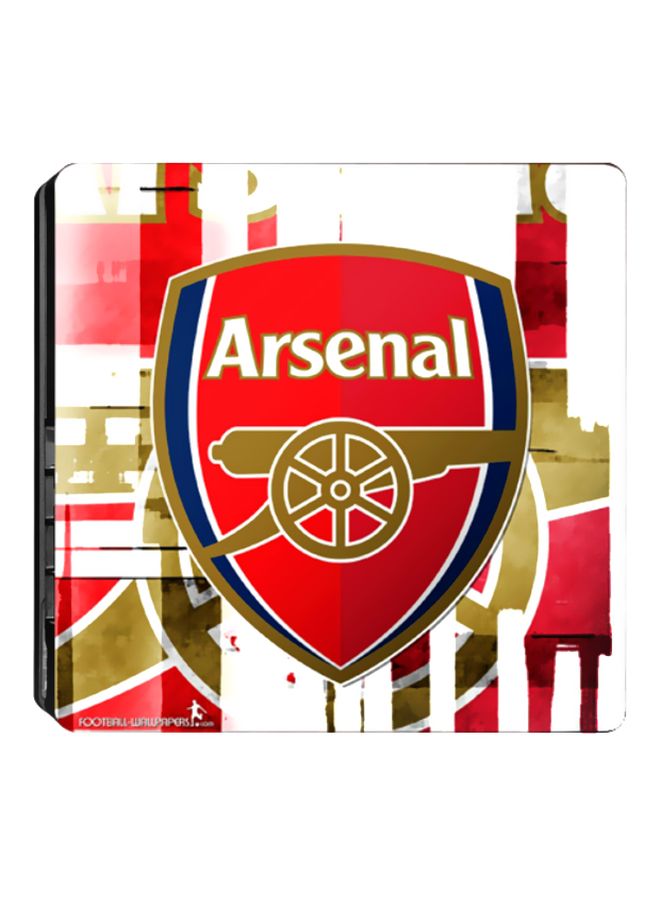 Beauenty 4-Piece Arsenal Printed Console And Controller Sticker Set For PS4 Slim - Image 2