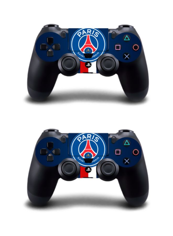 Beauenty - 4-Piece Paris Printed Wireless Console And  Controller Sticker Set For PS4 Slim - Image 1