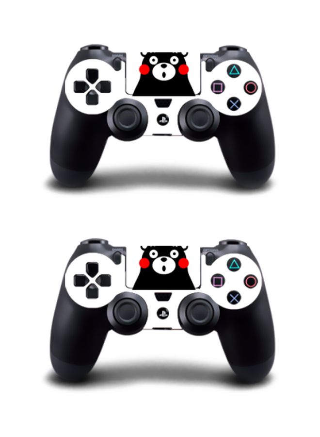 Beauenty 4-Piece Kumamon Printed Console And Controller Sticker Set For PS4 Slim - Image 3