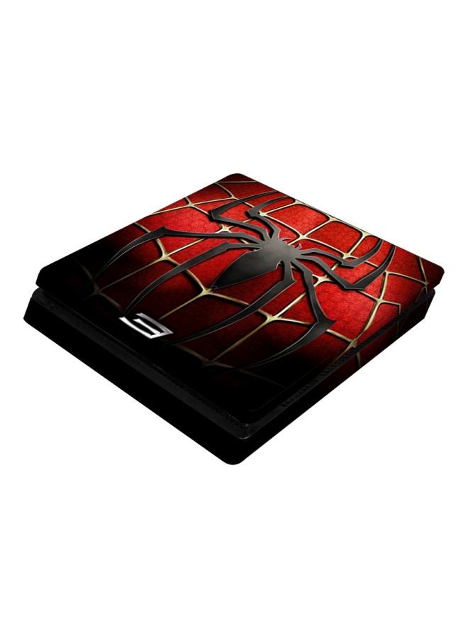 Beauenty 4-Piece Spider-Man 3 Printed Console And Controller Sticker Set For PlayStation 4 Slim - Image 2