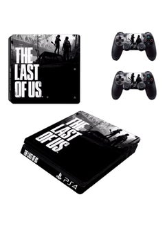 4-Piece The Last Of Us Printed Console And Controller Sticker Set For PlayStation 4 Slim - v1596041900/N39543467A_1