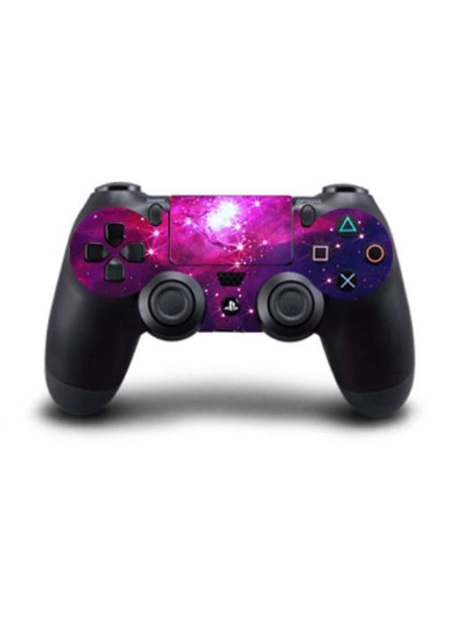 Beauenty 4-Piece Galaxy Printed Console And Controller Sticker Set For PlayStation 4 Slim - Image 4