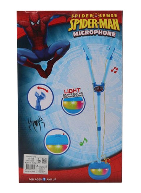 Spider-Man Double Microphone Adjustable Stand