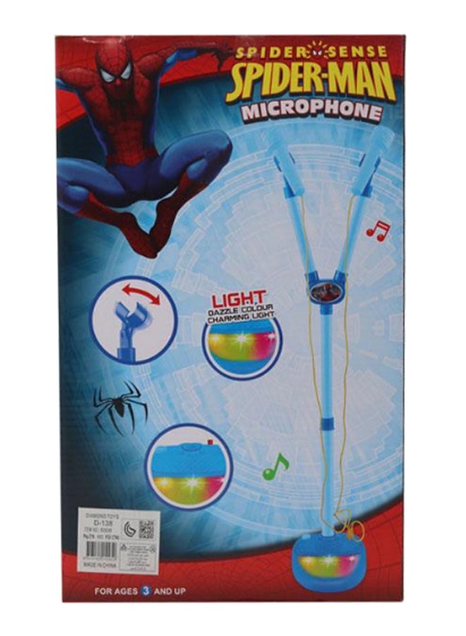 Spider-Man Double Microphone Adjustable Stand