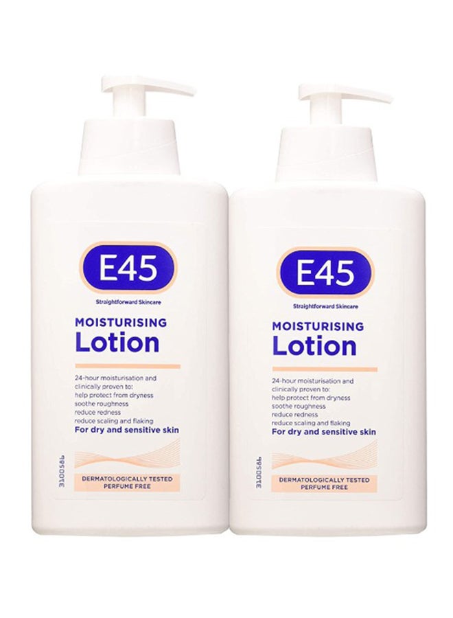 e45 2-Piece Dermatological Moisturising Lotion 500ml