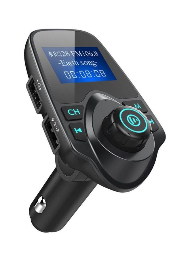 ليشب مشغل جهاز إرسال MP3 للسيارة بتقنية بلوتوث بمنفذ USB مزدوج - Image 2