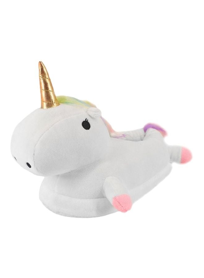 OUTAD Unicorn-Shape Slides White/Gold - Image 1