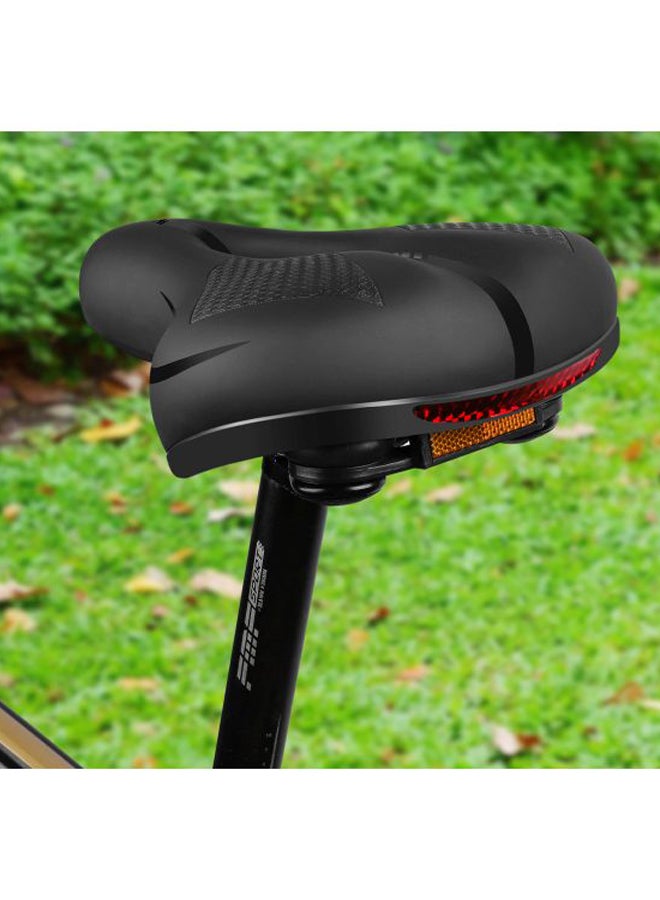 WEST BIKING Bike Saddle With Reflective Strap 9.84x7.87x3.15inch  - Image 5