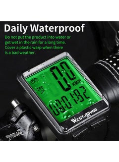 WEST BIKING LED Bicycle Odometer 15.6x8x4.5cm  - Image 3