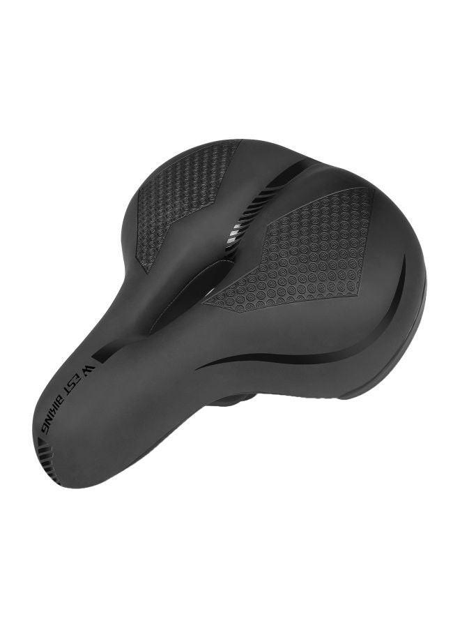 WEST BIKING Bike Saddle With Reflective Strap 9.84x7.87x3.15inch  - Image 1
