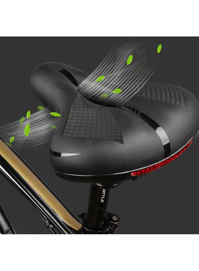 WEST BIKING Bike Saddle With Reflective Strap 9.84x7.87x3.15inch  - Image 4