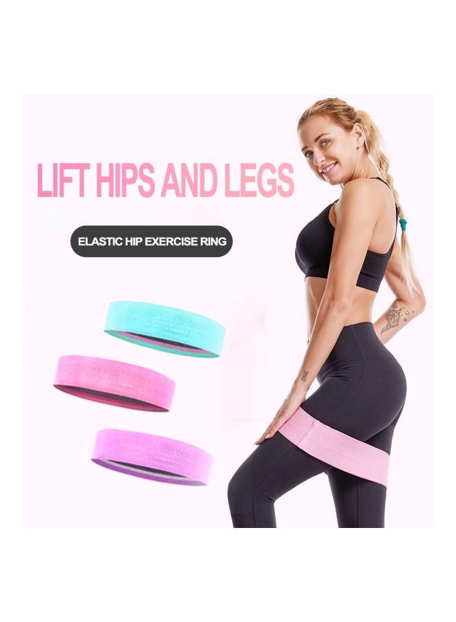 LIXADA - 3-Piece Resistance Band Set 7.6x8.0cm - Image 1