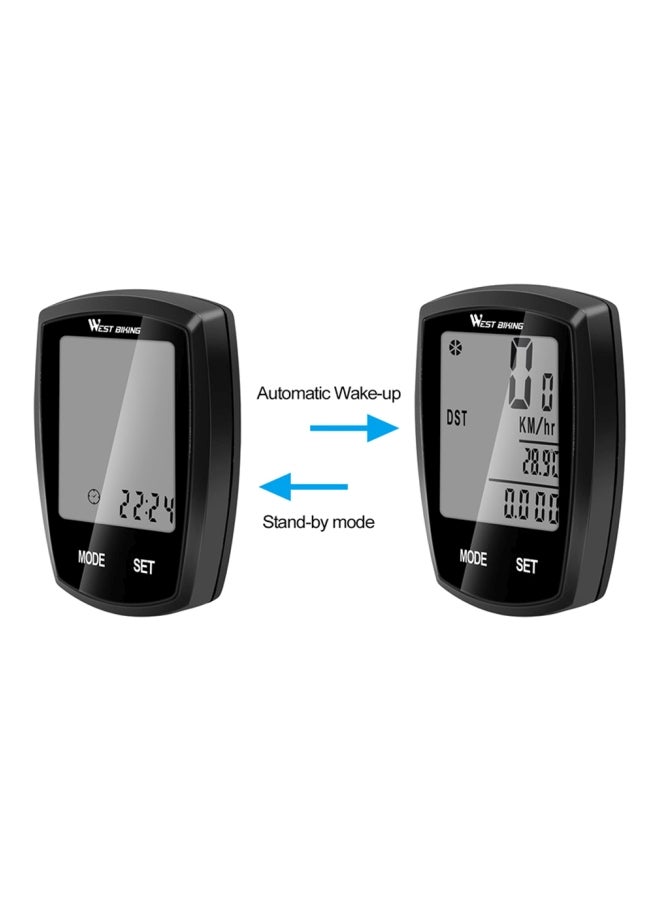 WEST BIKING - Waterproof LCD Speedometer - Image 1