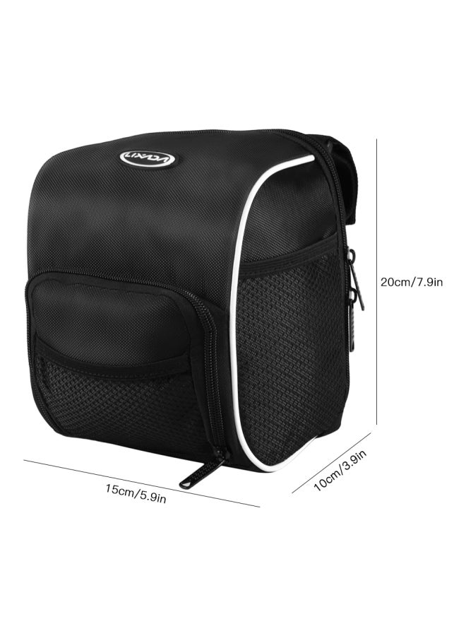 LIXADA Bicycle Handlebar Bag With Rain Cover 15x10x20cm  - Image 3