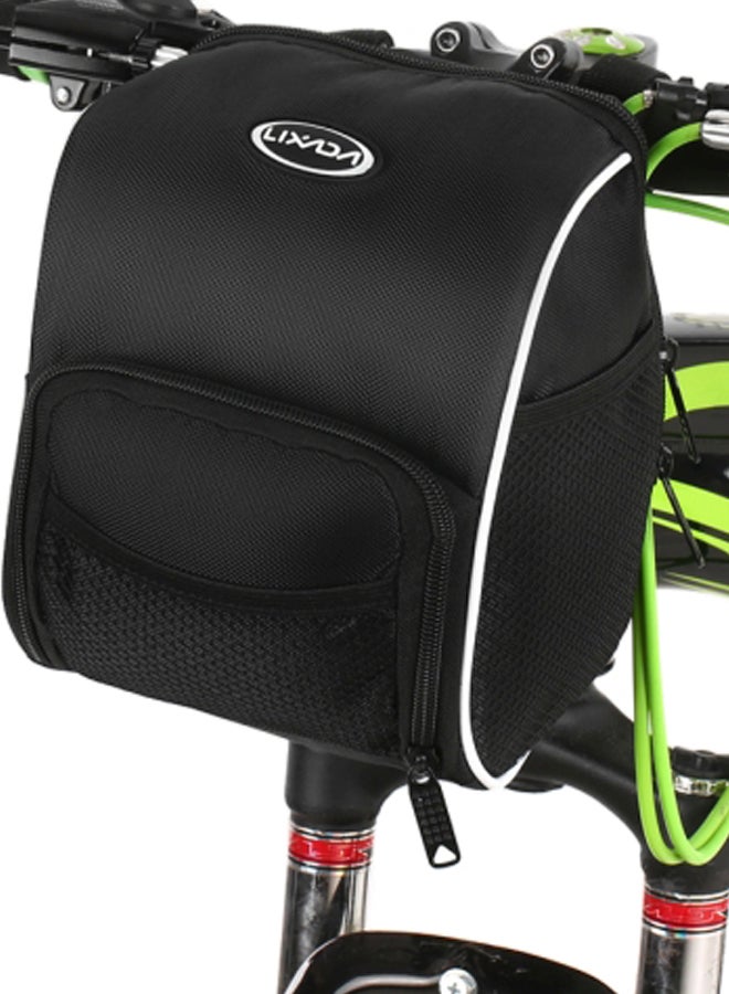 LIXADA Bicycle Handlebar Bag With Rain Cover 15x10x20cm  - Image 4