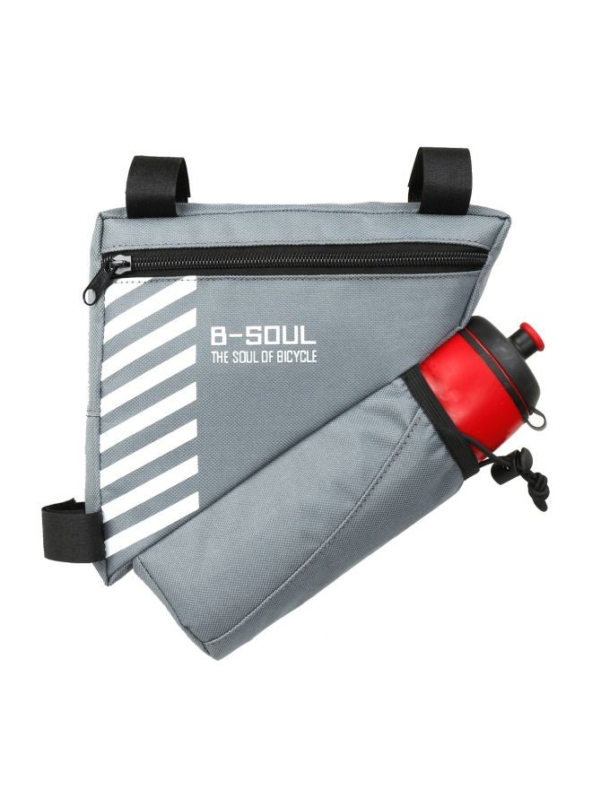B-SOUL Bike Frame Storage Bag With Bottle Holder 20.5x18x5cm  - Image 2