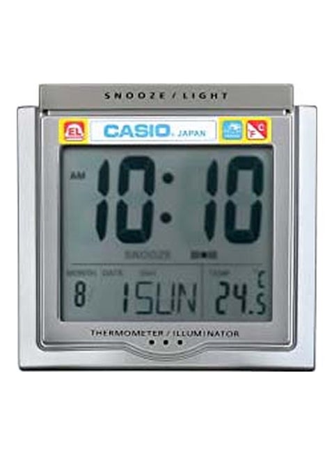 Multi Function Digital Alarm Clock Grey