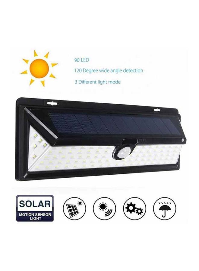 Beauenty Outdoor Solar Sensor Motion Light Black/White - Image 2
