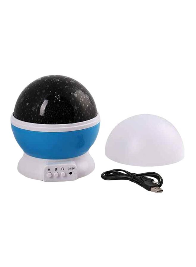 Beauenty Star And Moon Starlight Projector Lamp With Cable And Cap Black/White/Blue - Image 1