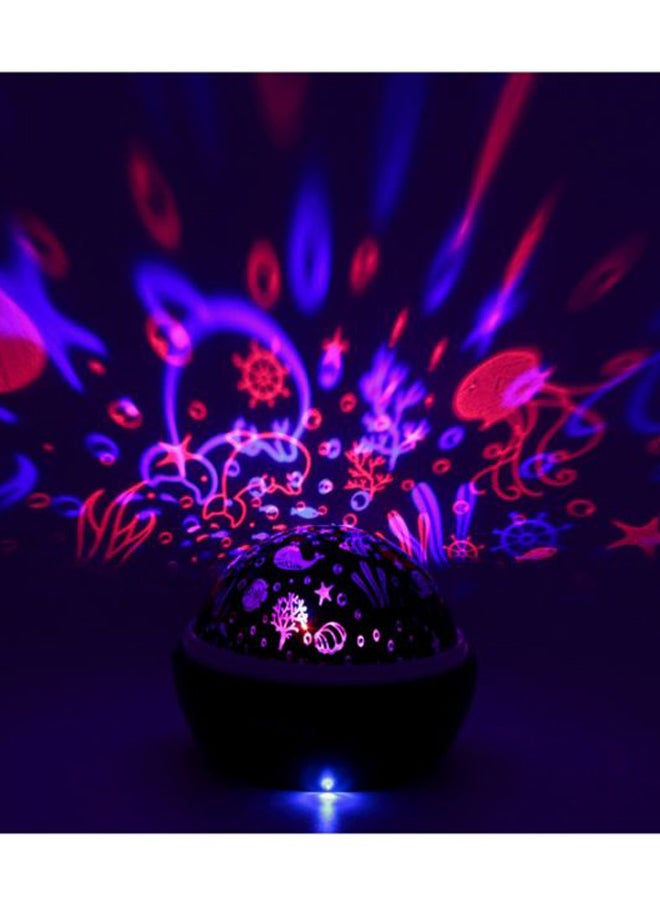 CYTHERIA LED Moon Lamp Purple 12x12x13.5cm  - Image 2