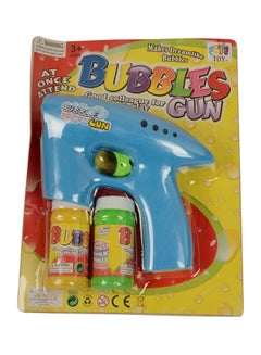 child toy Portable Design Cute Colorful Ball Shape Bubbles Soap Gun For Kids Blue  - Image 2